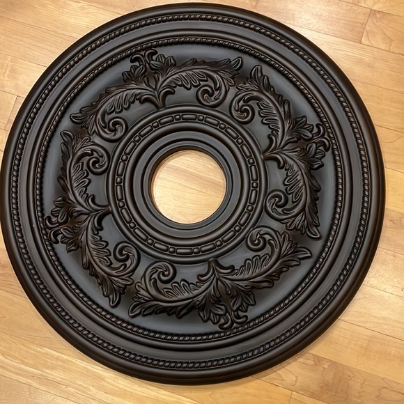 Versailles Imperial Bronze Ceiling Medallion - Picture 2 of 11